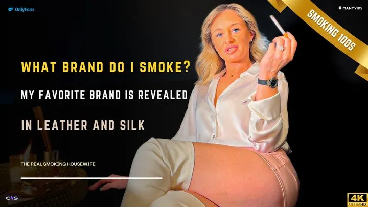 My Favorite Cigarette Brand Revealed | The Real Smoking Housewife