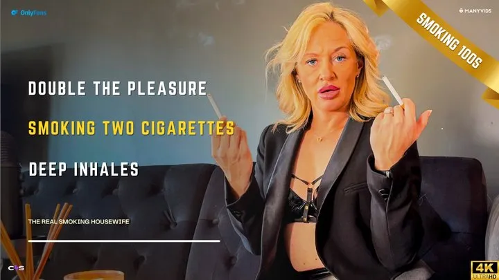 Double the Pleasure: Smoking Two Cigarettes After Work