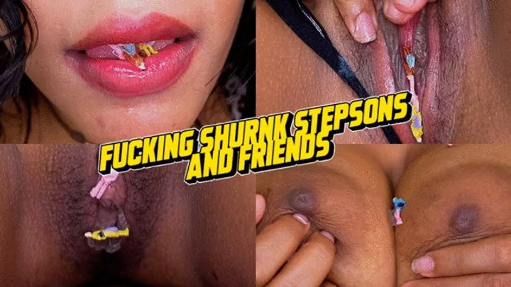 Fucking shrunk stepsons and friends - Kira