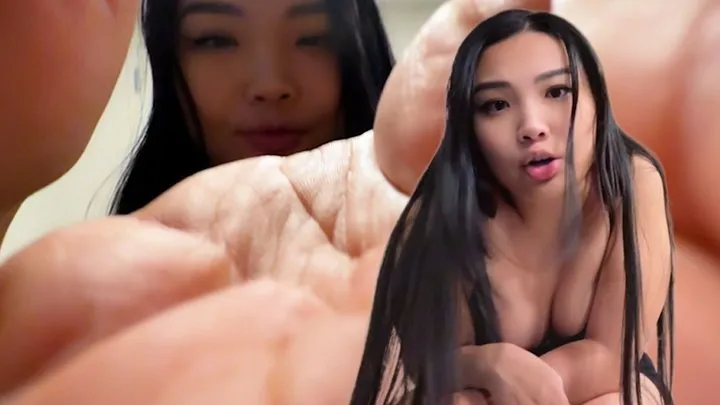 Captured Tiny gets crushed by Giantess ass