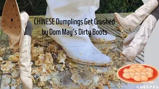 Dom May: Crushing a Plate of Chinese Dumplings by Dirty Boots