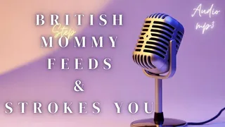 Taboo Titjob JOI Erotic Audio Only "British Step-Mommy Feeds Strokes You" MP3