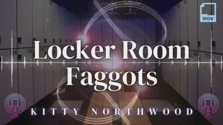 Kitty Northwood dominates in blackmail fantasy and turns you both into her gay Locker Room Faggots