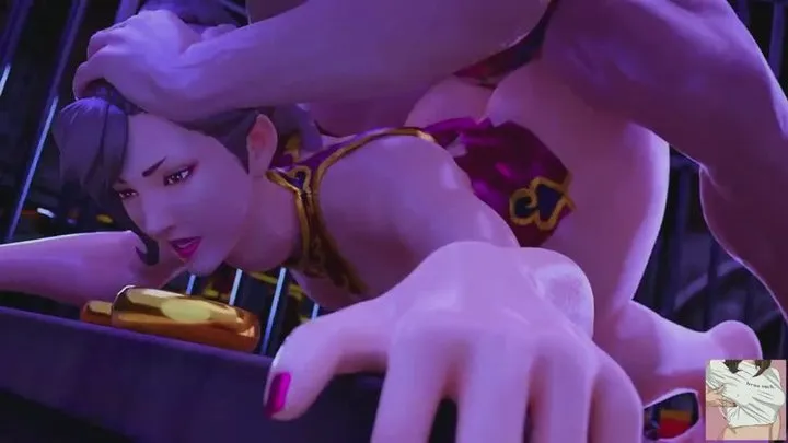 Chun-Li getting her ass dicked down