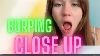 ASMR Close up Burps