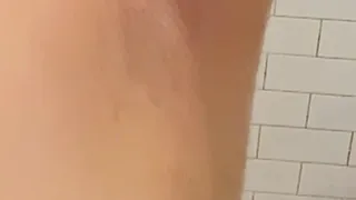 Slow-mo armpit shaving