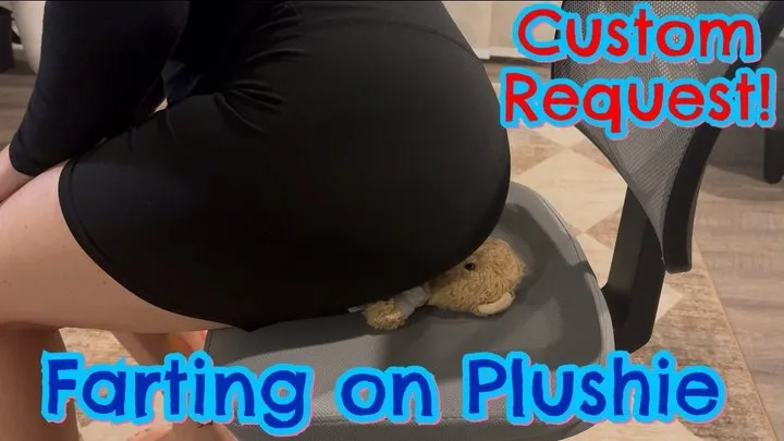 Custom: Farting on Plushie