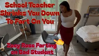 Teacher Punishes Tiny Student!