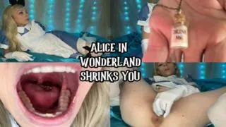 Alice in Wonderland Shrinks You