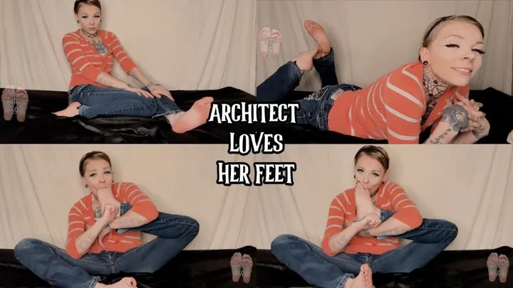 Architect Loves Her Feet