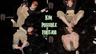 Kim Possible Footjob