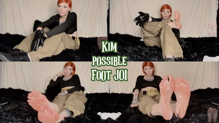 Kim Possible Foot JOI