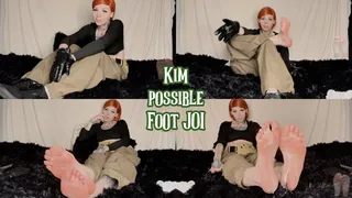 Kim Possible Foot JOI