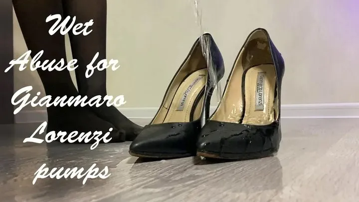 WET Gianmarco Lorenzi Pumps, Hard Shoeplay, Ruined High Heels, High Heels Crush, Heels Bending