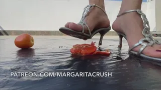 Crushing Juicy Tomatoes Under My Feet