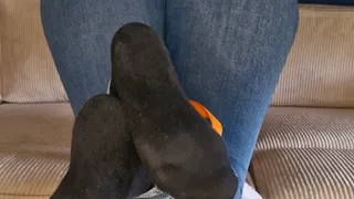 Black socks hard tickled( LAST PART )