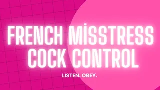 French mistress takes control of your cock