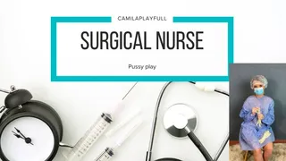 surgical nurse play pussy