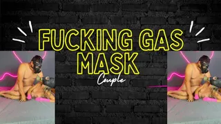 fucking in gas mask couple