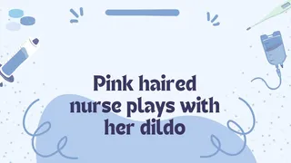 Pink haired nurse play