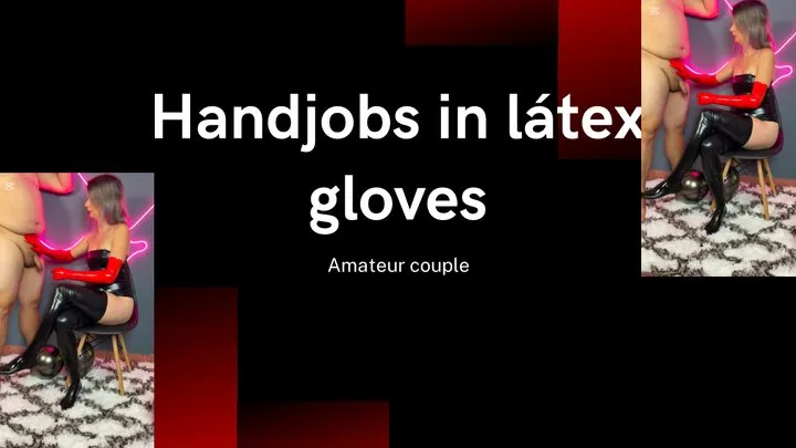 handjobs in long latex gloves pov