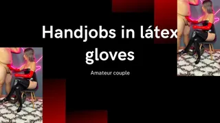 handjobs in long latex gloves pov