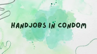 condom handjobs