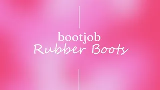 bootjob pink rubber