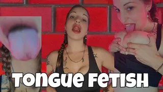 Tongue fetish