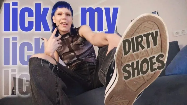 Lick my dirty converse: humiliation CEI session