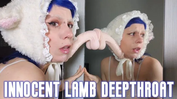 Innocent lamb deepthroat