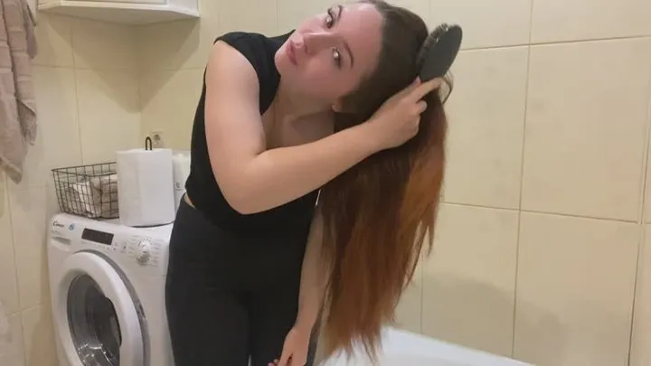 hair routine by diving