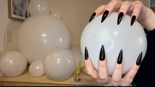 Clearing your balloons off my desk