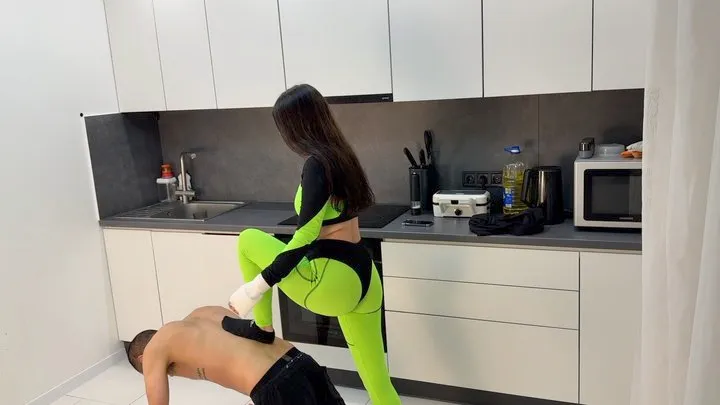 Goddess Sofi's Intense Workout