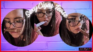 Maya3ee 'Lewinsky' ? - Sexy Cigar tease by Beautiful Big Booty Brazilian Goddess