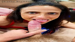 Big N Sexy Britney - “Wonder Woman Makes Superman's Day” - I Suck That Dick HARD, Slide It Down My Throat, and Take It DEEP in My Pussy! - Full-Length Video!