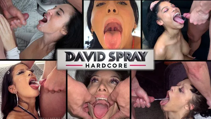 Compilation Throat Closeup & Cumshots