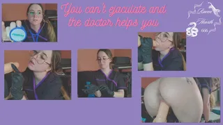 You can't ejaculate and the doctor helps you (English subtitles)