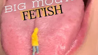 Mouth fetish vore