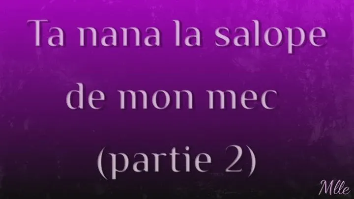 Ta nana, la salope de mon mec 2