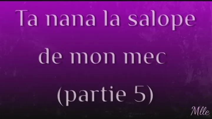 Ta nana, la salope de mon mec 5