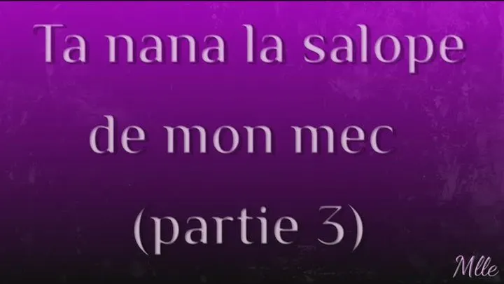 Ta nana, la salope de mon mec 3