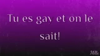 Tu es gay et on le sait