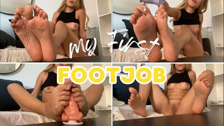 MY FIRST FOOTJOB