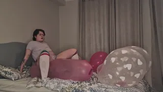 Big longneck balloon humping & mass pop - FTM