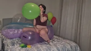 Riding Big Balloons & Balloon Blow Ups - FTM