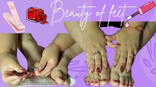 Beauty of feet