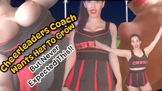 Cheerleaders Coach Wants Her To Grow But He Didn't Expect This