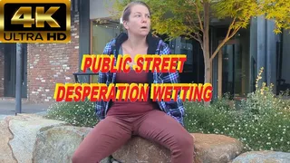 Public Street Wetting Desperation