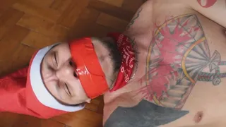 FRED Santa Claus tape gagged Set 1